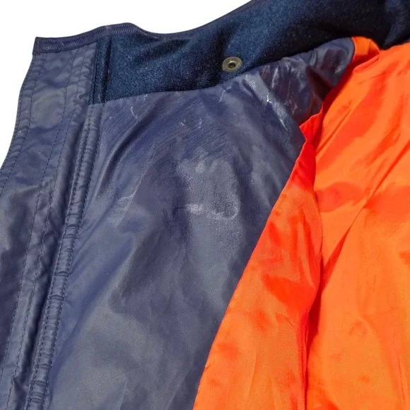 Nike NFL Denver Broncos Puffer Jacket Mens 3XL Team Full Zip CoatREAD